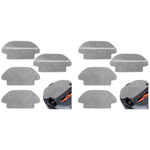 Verilux® Mopping Cloth for Mi Robot Vacuum Cleaner S10 Microfiber Absorbent Wet Dry Use Mop Cloth Replacements 2PCS Verilux® Mopping Cloth for Mi Robot Vacuum Cleaner S10 Microfiber Absorbent Wet Dry Use Mop Cloth Replacements 2PCS